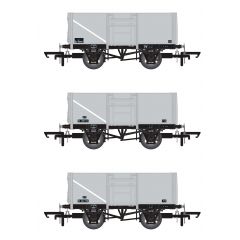 Accurascale OO Scale, ACC1027 BR 16T Steel Mineral Wagon B148447, B109111 & B261738, BR Grey Livery 1/109 small image