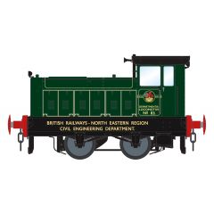 Accurascale O Scale, ACC2851 BR Ruston & Hornsby 88DS 0-4-0, No. 83, BR Green Livery, DCC Ready small image