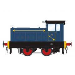 Accurascale O Scale, ACC2858 Private Owner Ruston & Hornsby 88DS 0-4-0, 'NEI Clark Chapman', Lined Blue Livery, DCC Ready small image