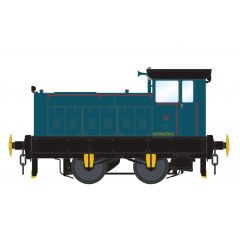 Accurascale O Scale, ACC2864-DCC Private Owner Ruston & Hornsby 88DS 0-4-0, 63-000-352, 'National Coal Board', BR Blue Livery, DCC Sound small image