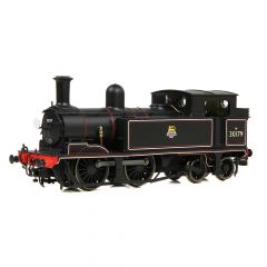 EFE Rail OO Scale, E85017 BR (Ex LSWR) O2 'Adams' Class Tank 0-4-4, 30179, BR Lined Black (Early Emblem) Livery, DCC Ready small image