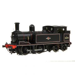 EFE Rail OO Scale, E85018 BR (Ex LSWR) O2 'Adams' Class Tank 0-4-4, 30199, BR Lined Black (Late Crest) Livery, DCC Ready small image