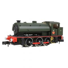 EFE Rail N Scale, E85506 Private Owner (Ex LNER) J94 (Ex-WD 'Hunslet Austerity' 0-6-0ST) Class Saddle Tank 0-6-0ST, 92, 'Waggoner' 'Army', Green Livery, DCC Ready small image