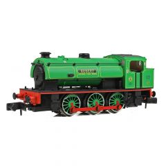 EFE Rail N Scale, E85510 Private Owner (Ex LNER) J94 (Ex-WD 'Hunslet Austerity' 0-6-0ST) Class Saddle Tank 0-6-0ST, 7, 'Robert' 'National Coal Borad', Lined Green Livery, DCC Ready small image