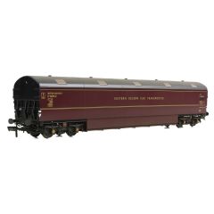 BR Newton Chambers Car Carrier E96296E, BR Maroon Livery, Weathered