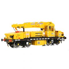 EFE Rail OO Scale, E87047 BR Plasser 12T YOB Diesel-Hydrolic Crane DRP81522, BR Departmental Yellow Livery small image
