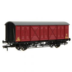 EFE Rail OO Scale, E87060 BR (Ex GWR) 10T GWR 'Bloater' Fish Van W2240W, BR Crimson Livery small image