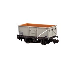 Peco N Scale, NR-1000B BR 16T Steel Mineral Wagon B93309, BR Grey Livery small image