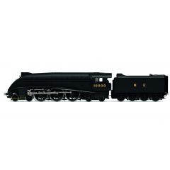 Hornby OO Scale, R30124 NER (Ex LNER) W1 Class 'Hush Hush' 4-6-4, 10000, NE Black Livery, DCC Ready small image