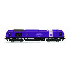 Hornby OO Scale, R30333 DB Cargo Class 67 Bo-Bo, 67007, DB Cargo Platinum Jubilee Purple Livery, DCC Ready small image