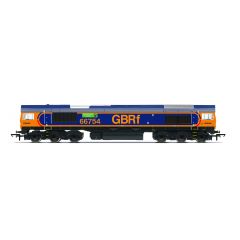 Hornby OO Scale, R30353TXS GBRf Class 66/7 Co-Co, 66754, 'Northampton Saints' GBRf (GB Railfreight) Livery, DCC TXS 'Triplex' Sound with Bluetooth small image