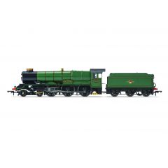 Hornby OO Scale, R30364 BR (Ex GWR) 6000 'King' Class 4-6-0, 6009, 'King Charles II' BR Lined Green (Late Crest) Livery, DCC Ready small image