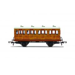 Hornby OO Scale, R40414 Private Owner Four Wheel First 19, 'IoW CR', Teak Livery small image