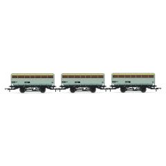 Hornby OO Scale, R60255 BR 20T Coke Hopper B448540, B448541 & B448542, BR Grey Livery Triple Wagon Pack small image