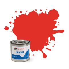 Humbrol , AC6027 No 1321 Clear Colour Red - Clear - 14ml - Enamel Paint small image