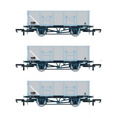 Accurascale OO Scale, ACC1087 BR MDO 21T Mineral Wagon B202238, B202245 & B202257, BR Grey Livery small image