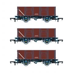 Accurascale OO Scale, ACC1096 BR MDV 21T Mineral Wagon B311933, B311949 & B311850, BR Bauxite Livery small image
