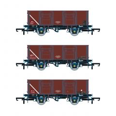 Accurascale OO Scale, ACC1098 BR MDV 21T Mineral Wagon B314657, B314732 & B314883, BR Bauxite (TOPS) Livery small image
