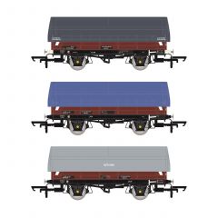Accurascale OO Scale, ACC1104 BR SFW 21T Coil A Wagon B949166, B949174 & B949133, BR Bauxite (TOPS) Livery small image