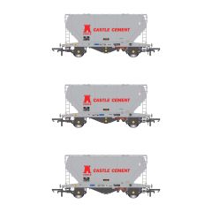 Accurascale OO Scale, ACC2041CS-V Private Owner PCA Bulk Cement Tank Wagon STS 10603, STS 10601 & STS 10600, 'Castle Cement' Red & White Livery small image