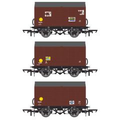 Accurascale OO Scale, ACC2054 BR (Ex SR) Banana Van S50819, S50804 & S50810, BR Bauxite Livery with 'Geest' & 'Fyffes' Labels small image
