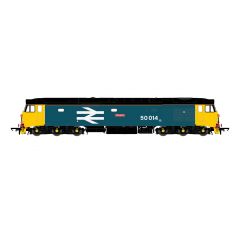 Accurascale OO Scale, ACC2241-DCC BR Class 50 Refurbished Co-Co, 50014, 'Warspite' BR Blue (Large Logo) Livery with Black Roof, DCC Sound small image
