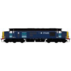 Accurascale OO Scale, ACC231237605DCC DRS Class 37/6 Co-Co, 37605, DRS Blue Livery, DCC Sound small image