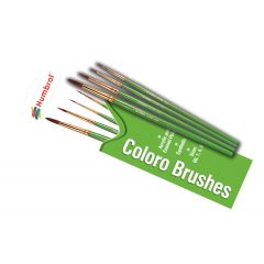 Humbrol , AG4050 Coloro Brush Pack small image