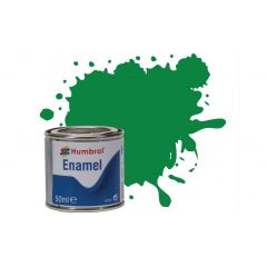 Humbrol , AQ0002 No 2 Emerald Green - Gloss - Enamel Paint - 50ml Tinlet small image