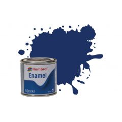 Humbrol , AQ0015 No 15 Midnight Blue - Gloss - Enamel Paint - 50ml Tinlet small image