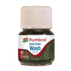 Humbrol , AV0203 Dark Green - Enamel Wash - 28ml Bottle small image