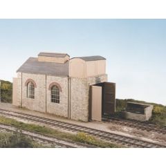 Wills Kits OO Scale, CK14 Single Road Engine Shed small image