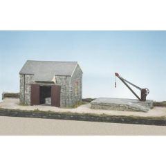 Wills Kits OO Scale, CK15 Goods Shed, Stone small image