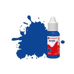 Humbrol , DB0014 No 14 French Blue - Gloss - Acrylic Paint - 14ml Bottle small image