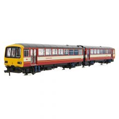 EFE Rail OO Scale, E83031 BR Class 144 2 Car DMU 144003 (55803 & 55826), BR WYPTE Metro Livery, DCC Ready small image