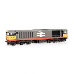 EFE Rail OO Scale, E84005 BR Class 58 Co-Co, 58011, BR Railfreight (Red Stripe) Livery, Weathered, DCC Ready small image