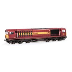 EFE Rail OO Scale, E84008 EWS (Ex BR) Class 58 Co-Co, 58039, EWS Livery, Weathered, DCC Ready small image