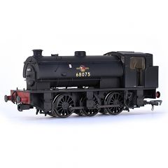 EFE Rail OO Scale, E85001 BR (Ex LNER) J94 (Ex-WD 'Hunslet Austerity' 0-6-0ST) Class Saddle Tank 0-6-0ST, 68075, BR Black (Late Crest) Livery, DCC Ready small image