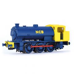 EFE Rail OO Scale, E85003 NCB (Ex LNER) J94 (Ex-WD 'Hunslet Austerity' 0-6-0ST) Class Saddle Tank 0-6-0ST, No. 19, NCB Blue & Yellow Livery, DCC Ready small image