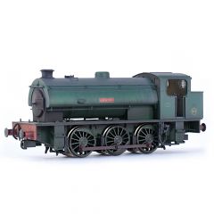 EFE Rail OO Scale, E85004 NCB (Ex LNER) J94 (Ex-WD 'Hunslet Austerity' 0-6-0ST) Class Saddle Tank 0-6-0ST, 'Amazon' NCB Dark Green Livery, Weathered, DCC Ready small image
