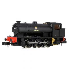 EFE Rail N Scale, E85502 BR (Ex LNER) J94 (Ex-WD 'Hunslet Austerity' 0-6-0ST) Class Saddle Tank 0-6-0ST, 68043, BR Black (Early Emblem) Livery, DCC Ready small image