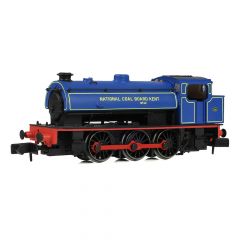 EFE Rail N Scale, E85503 Private Owner (Ex LNER) J94 (Ex-WD 'Hunslet Austerity' 0-6-0ST) Class Saddle Tank 0-6-0ST, 12, 'National Coal Board, Kent', Lined Blue Livery, DCC Ready small image