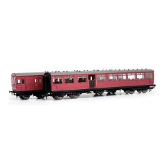 EFE Rail OO Scale, E86001 BR (Ex LSWR) 'Gate Stock', BR Crimson Livery Two Coach Pack small image