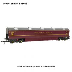 EFE Rail OO Scale, E86003 BR Newton Chambers Car Carrier E96293E, BR Maroon Livery small image