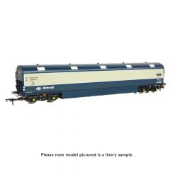 EFE Rail OO Scale, E86007 BR NVX Two-Tier Motor Car Van (Newton Chambers Car Carrier) E96291E, BR Blue & Grey Livery small image