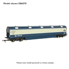 EFE Rail OO Scale, E86008 BR NVX Two-Tier Motor Car Van (Newton Chambers Car Carrier) E96294E, BR Blue & Grey Livery small image