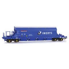 EFE Rail OO Scale, E87000 Private Owner JIA Bogie Tank Wagon 3370 0894007-0, 'Imerys', Blue Livery small image