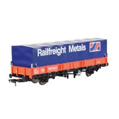 EFE Rail OO Scale, E87042 BR SEA Open Wagon with Hood, BR Railfreight Livery, Includes Wagon Load small image