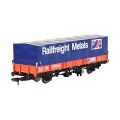 EFE Rail OO Scale, E87043 BR SEA Open Wagon with Hood, BR Railfreight Livery, Includes Wagon Load small image