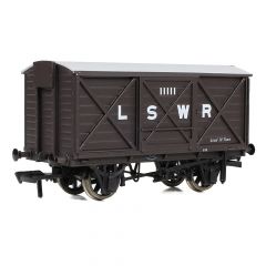 EFE Rail OO Scale, E87051 LSWR LSWR 10T Ventilated Van 11111, LSWR Brown Livery small image